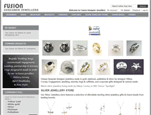 Tablet Screenshot of fusion-designer-jewellers.com